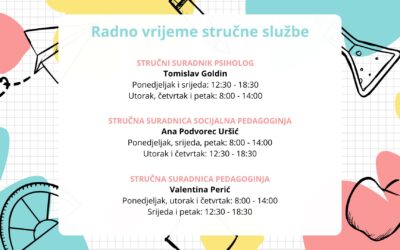 Radno vrijeme stručne službe