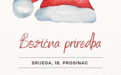 Pozivamo vas na Božićnu priredbu!