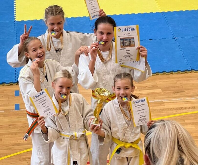 Sjajan uspjeh naših judašica na Prvenstvu Grada Zagreba